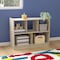 Flash Furniture Bright Beginnings Commercial Grade 5 Section Modular WoodenClassroom Open StorageUnit, Safe, Kid Friendly Design, Natural MK-KE23940-GG - alternate 3